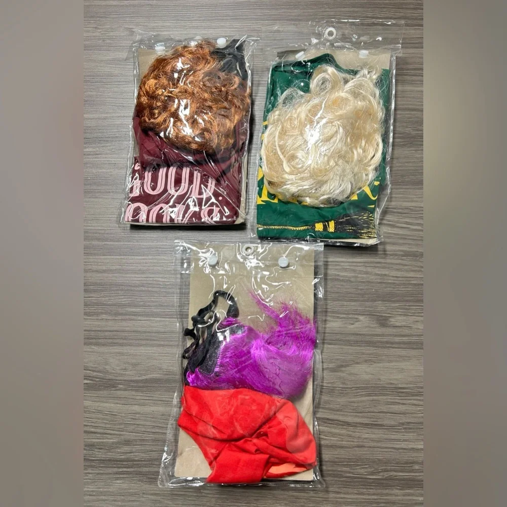 Lot Of 3 Hocus Pocus Dog Costumes Size Large - NWT